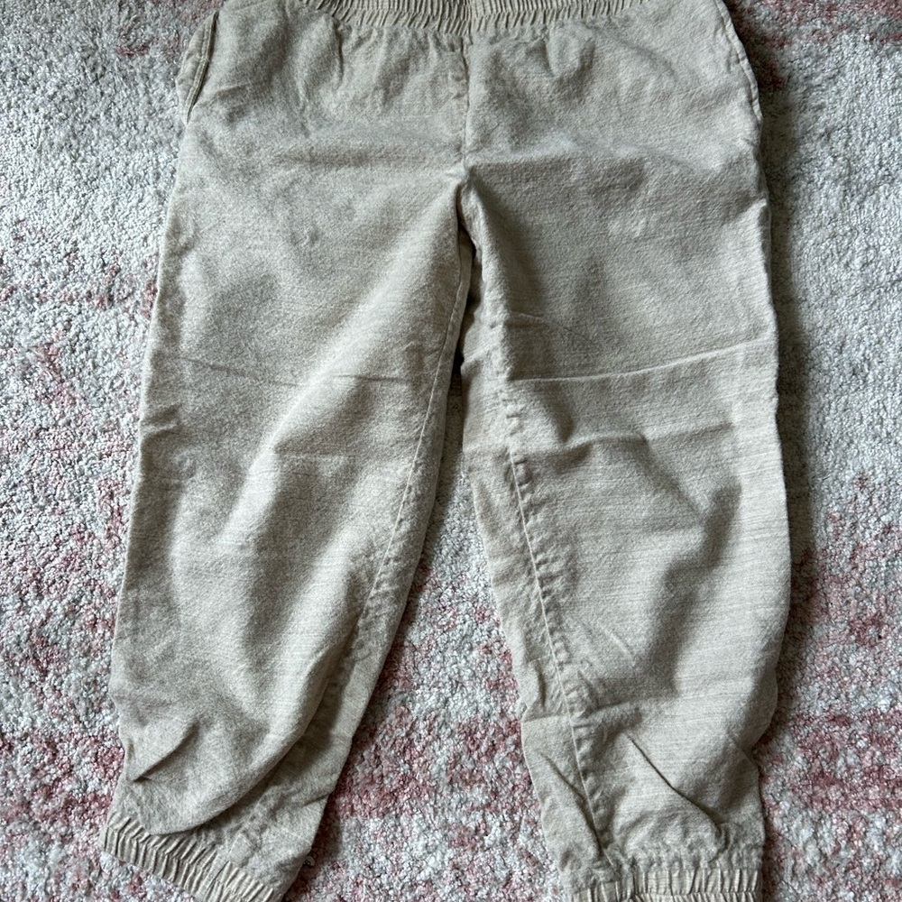 Peruvian Connection Beige Joggers